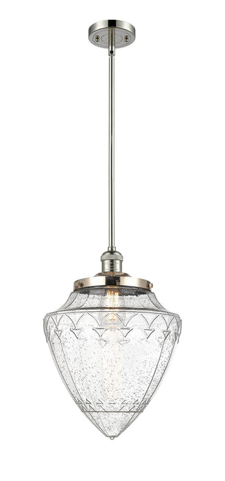 Innovations 201S-PN-G664-12 One Light Mini Pendant, Polished Nickel