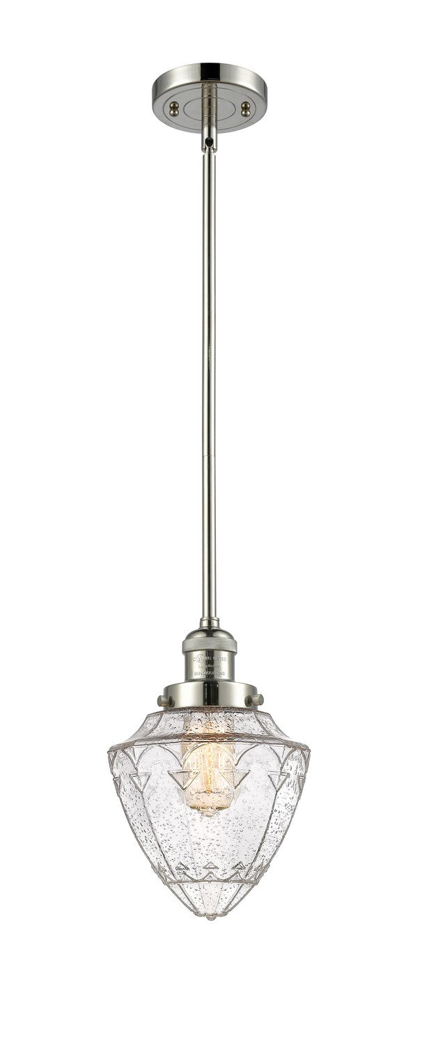 Innovations 201S-PN-G664-7-LED LED Mini Pendant, Polished Nickel