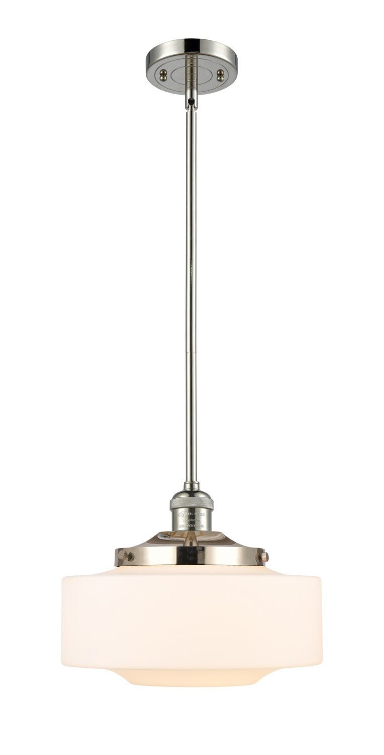 Innovations 201S-PN-G691-12 One Light Mini Pendant, Polished Nickel