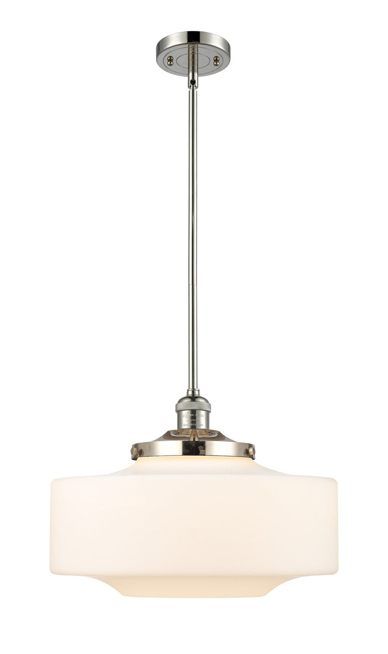 Innovations 201S-PN-G691-16 One Light Mini Pendant, Polished Nickel