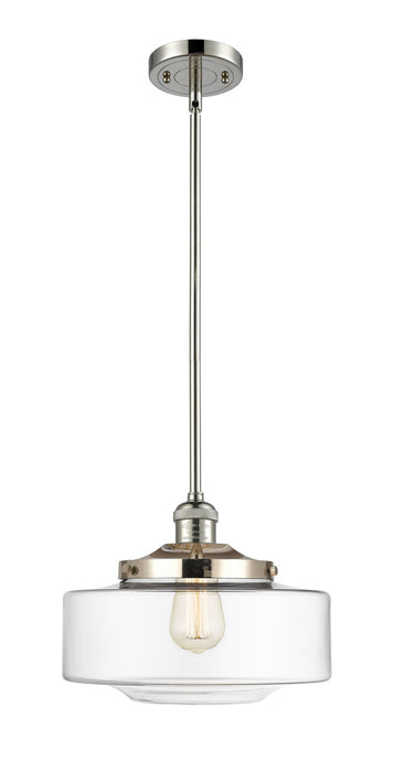 Innovations 201S-PN-G692-12 One Light Mini Pendant, Polished Nickel