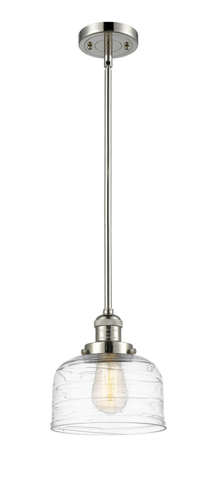 Innovations 201S-PN-G713 One Light Mini Pendant, Polished Nickel