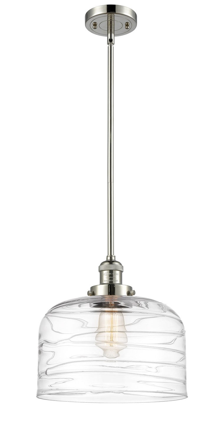 Innovations 201S-PN-G713-L-LED LED Mini Pendant, Polished Nickel