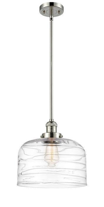 Innovations 201S-PN-G713-L-LED LED Mini Pendant, Polished Nickel