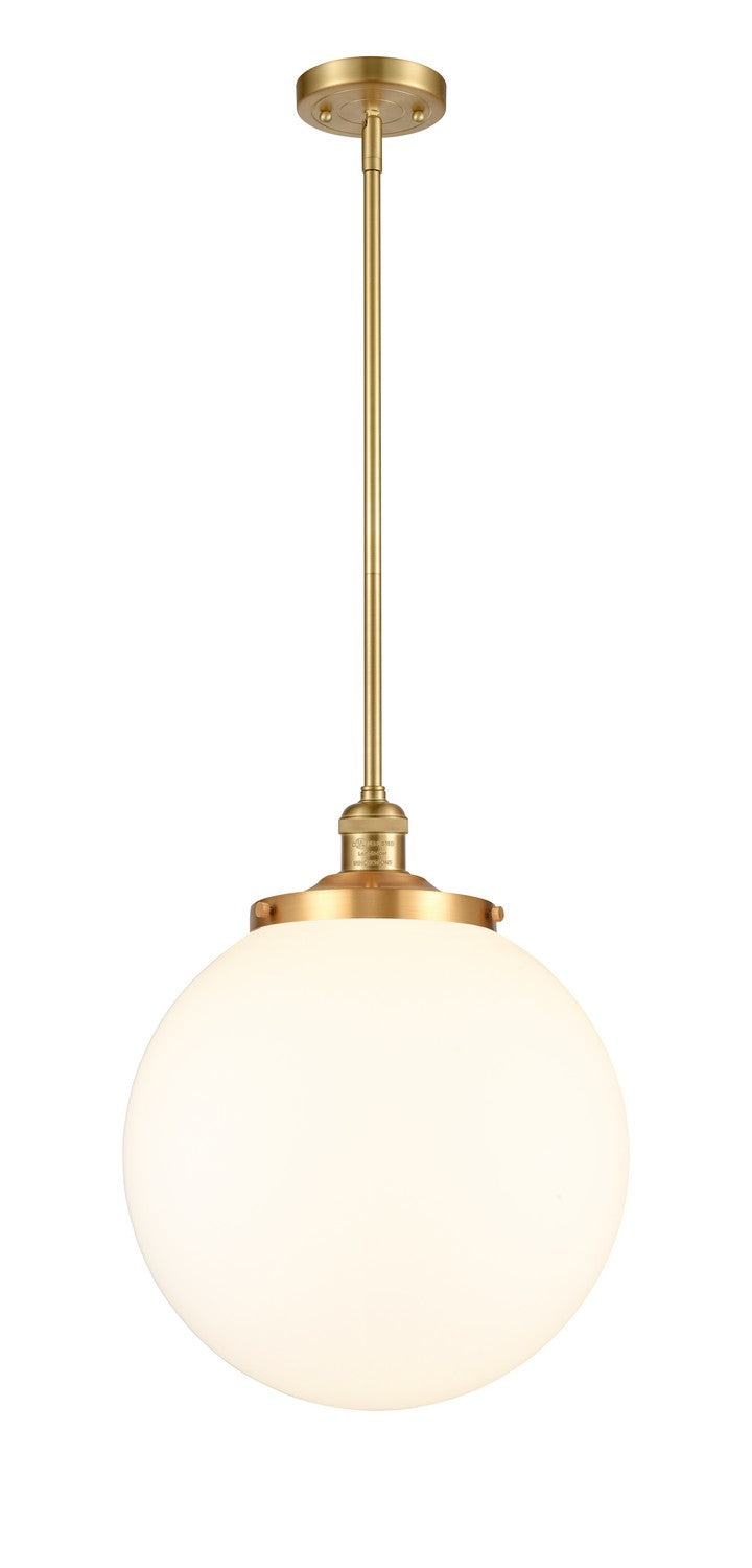Innovations 201S-SG-G201-14-LED LED Pendant, Satin Gold
