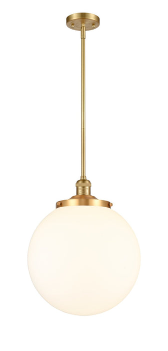 Innovations 201S-SG-G201-14-LED LED Pendant, Satin Gold