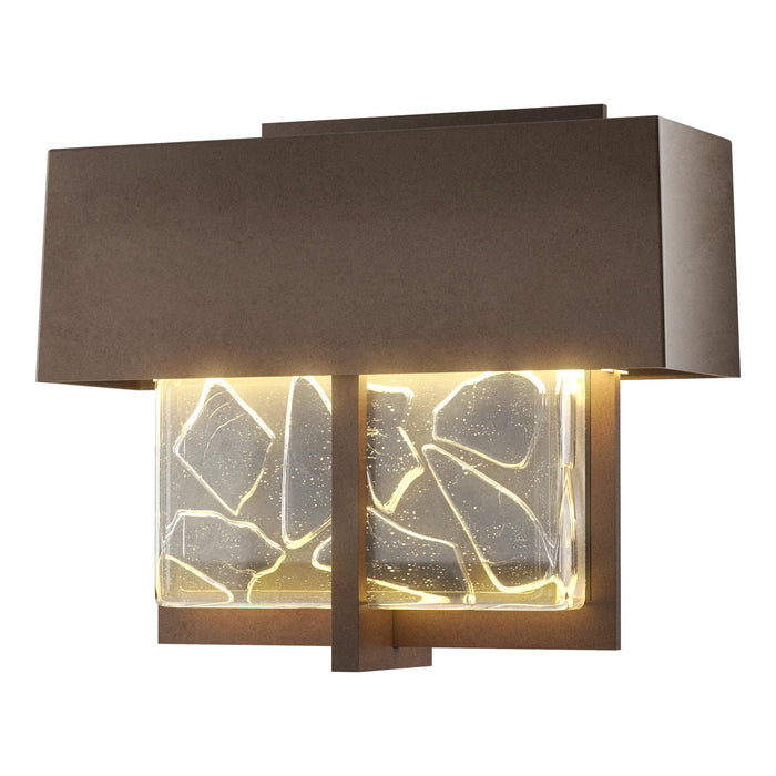 Hubbardton Forge 302515-LED-75-YP0501 LED Outdoor Wall Sconce, Coastal Bronze