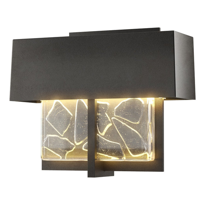 Hubbardton Forge 302515-LED-80-YP0501 LED Outdoor Wall Sconce, Coastal Black