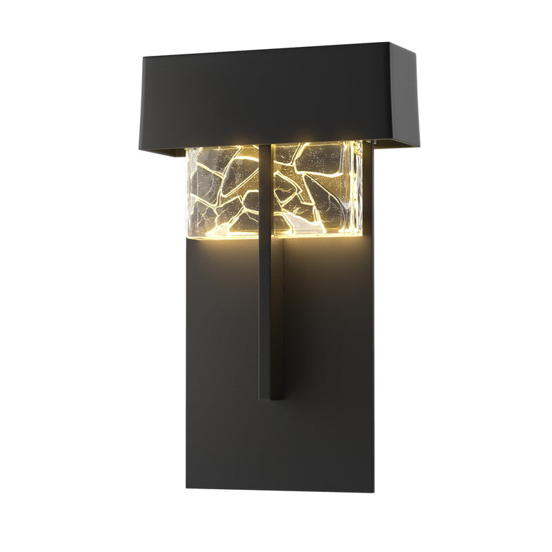 Hubbardton Forge 302517-LED-80-YP0501 LED Outdoor Wall Sconce, Coastal Black