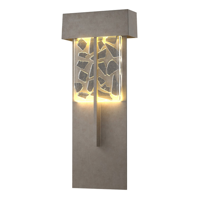 Hubbardton Forge 302518-LED-78-YP0669 LED Outdoor Wall Sconce, Coastal Burnished Steel