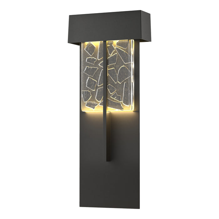 Hubbardton Forge 302518-LED-80-YP0669 LED Outdoor Wall Sconce, Coastal Black