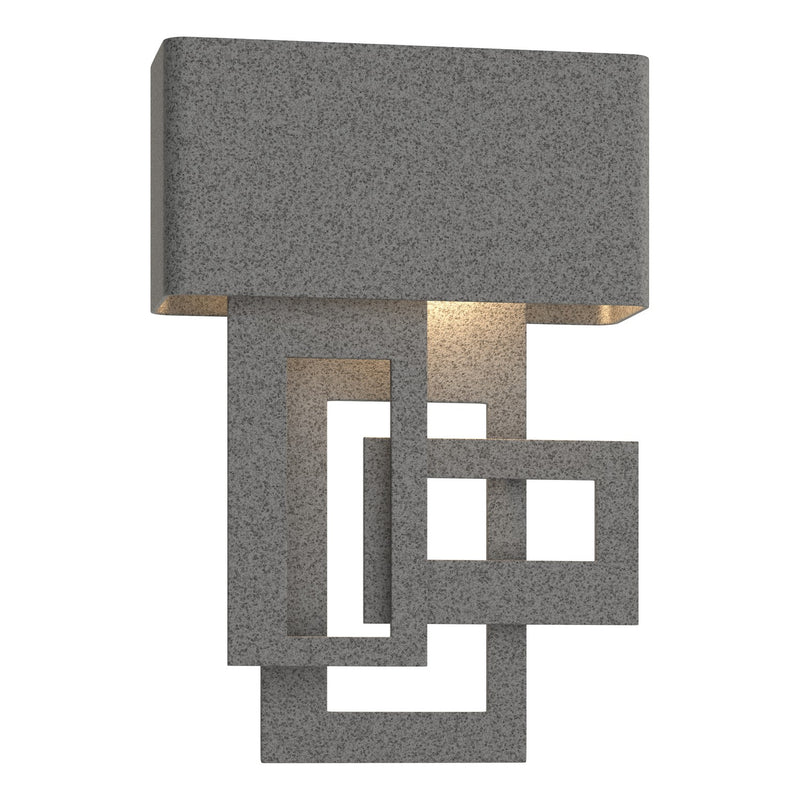 Hubbardton Forge 302520-LED-LFT-20 LED Outdoor Wall Sconce, Coastal Natural Iron