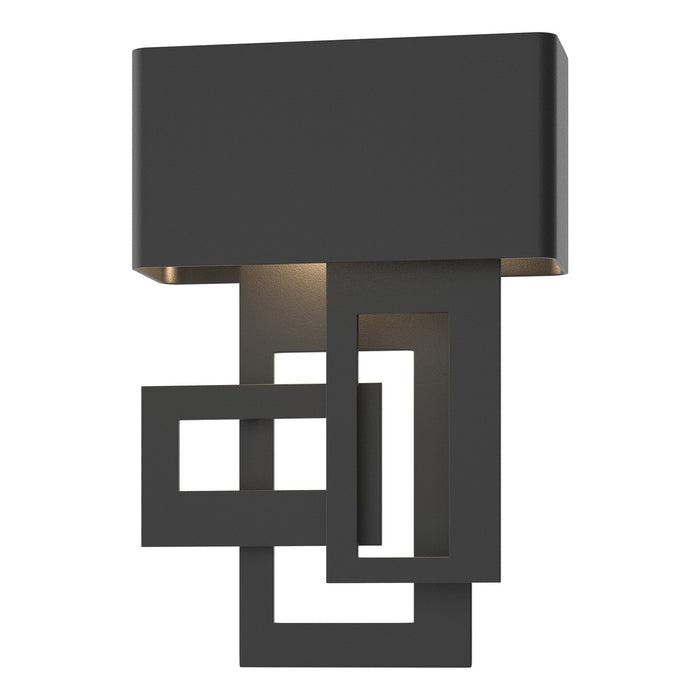 Hubbardton Forge 302520-LED-RGT-80 LED Outdoor Wall Sconce, Coastal Black