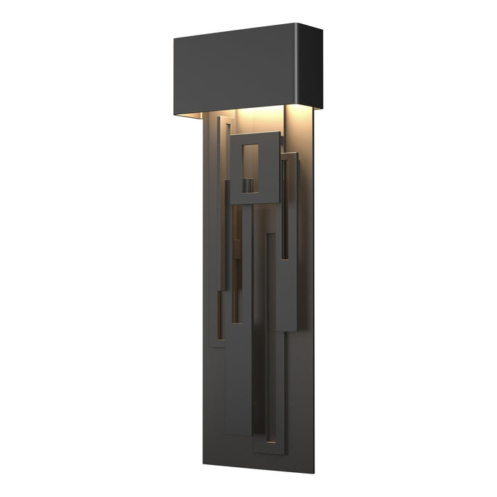 Hubbardton Forge 302523-LED-80 LED Outdoor Wall Sconce, Coastal Black