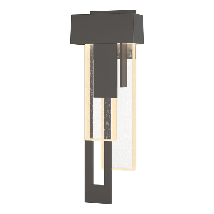 Hubbardton Forge 302531-LED-LFT-14-II0597 LED Outdoor Wall Sconce, Coastal Oil Rubbed Bronze
