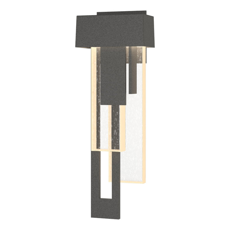 Hubbardton Forge 302531-LED-LFT-20-II0597 LED Outdoor Wall Sconce, Coastal Natural Iron