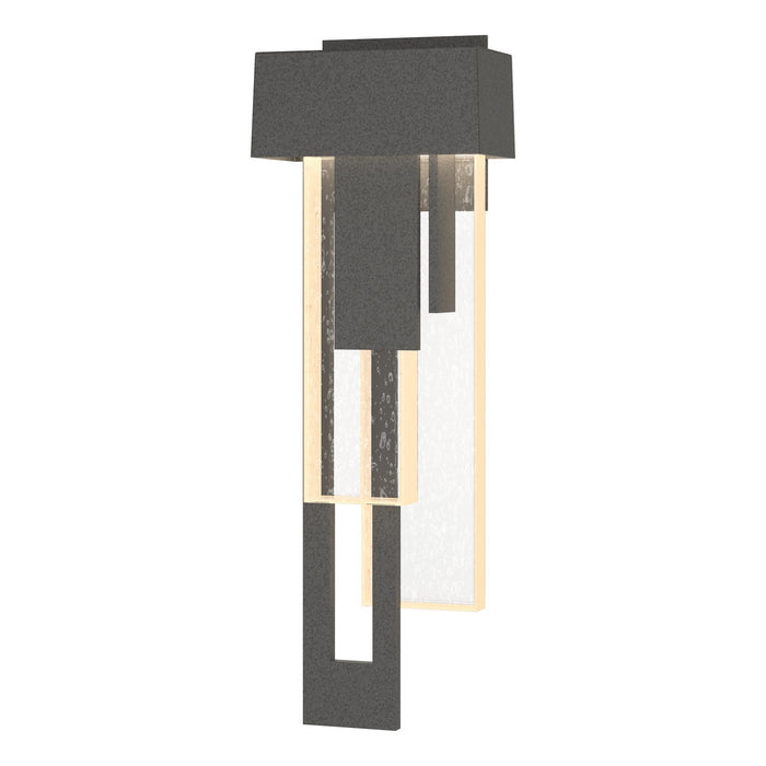 Hubbardton Forge 302531-LED-LFT-20-II0597 LED Outdoor Wall Sconce, Coastal Natural Iron