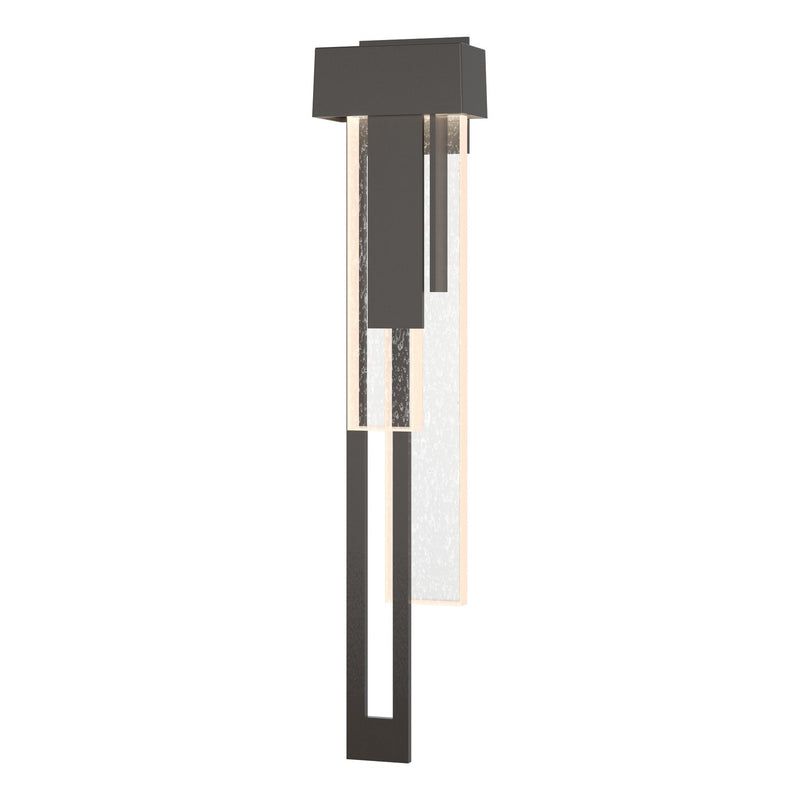 Hubbardton Forge 302533-LED-LFT-14-II0596 LED Outdoor Wall Sconce, Coastal Oil Rubbed Bronze