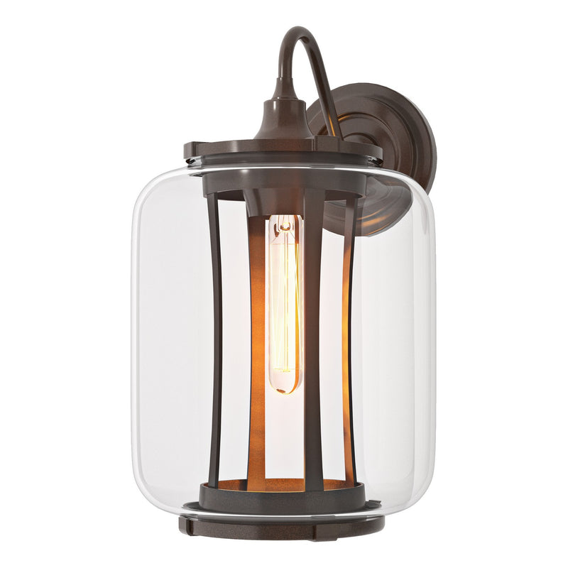 Hubbardton Forge 302553-SKT-75-ZM0724 One Light Outdoor Wall Sconce, Coastal Bronze