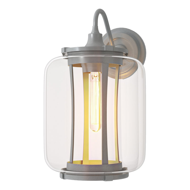 Hubbardton Forge 302553-SKT-78-ZM0724 One Light Outdoor Wall Sconce, Coastal Burnished Steel