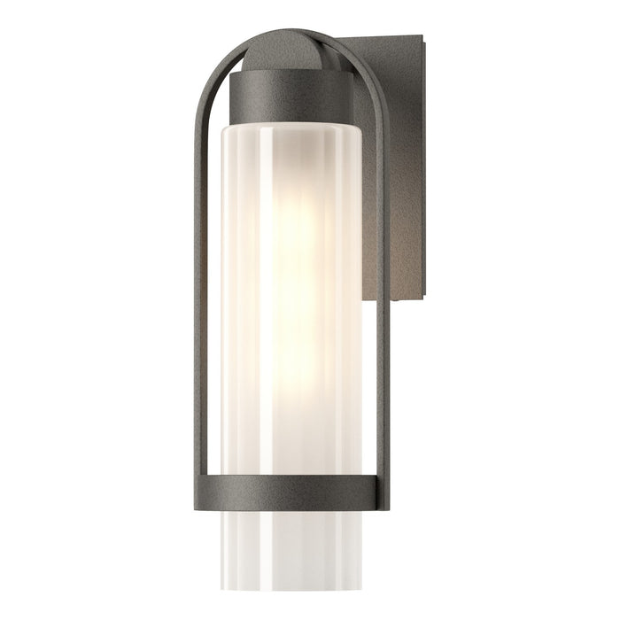Hubbardton Forge 302555-SKT-20-FD0741 One Light Outdoor Wall Sconce, Coastal Natural Iron
