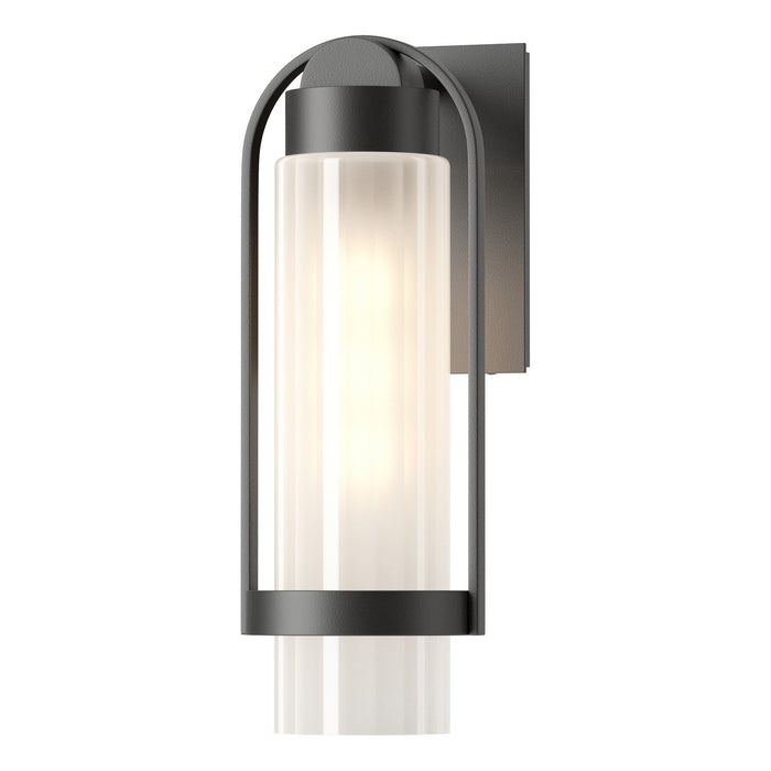 Hubbardton Forge 302555-SKT-80-FD0741 One Light Outdoor Wall Sconce, Coastal Black