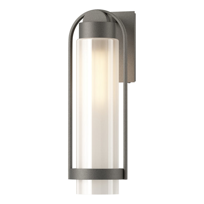 Hubbardton Forge 302556-SKT-20-FD0742 One Light Outdoor Wall Sconce, Coastal Natural Iron