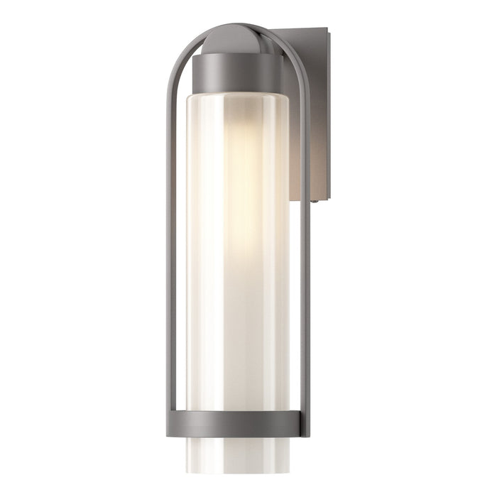 Hubbardton Forge 302556-SKT-78-FD0742 One Light Outdoor Wall Sconce, Coastal Burnished Steel