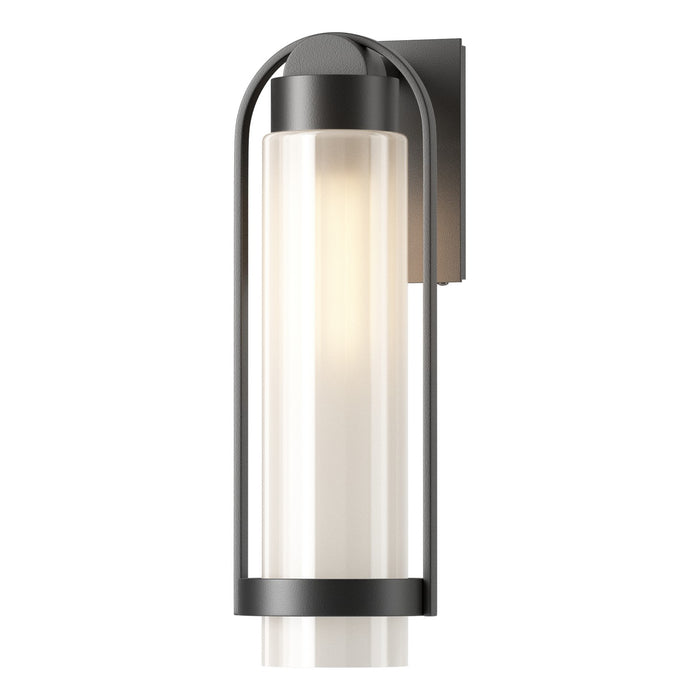 Hubbardton Forge 302556-SKT-80-FD0742 One Light Outdoor Wall Sconce, Coastal Black
