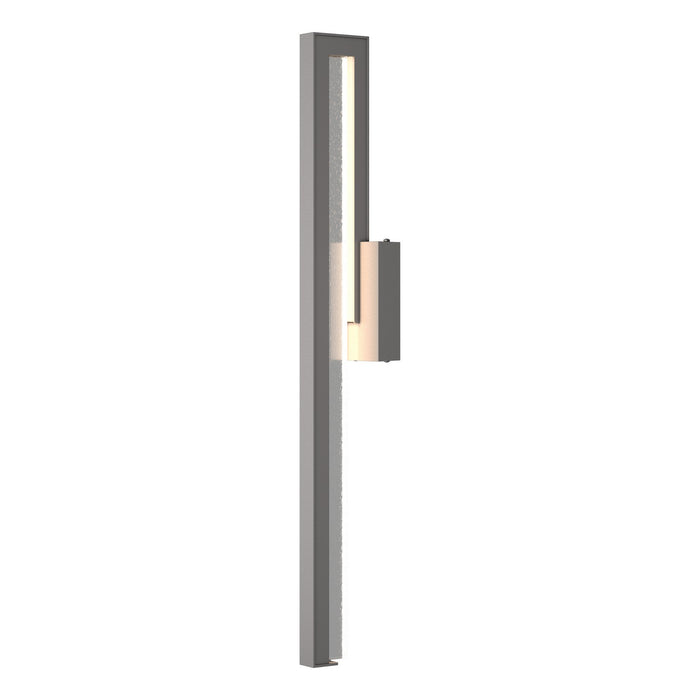 Hubbardton Forge 302563-LED-78-II0566 LED Outdoor Wall Sconce, Coastal Burnished Steel