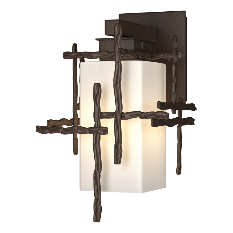 Hubbardton Forge 302580-SKT-75-GG0111 One Light Outdoor Wall Sconce, Coastal Bronze