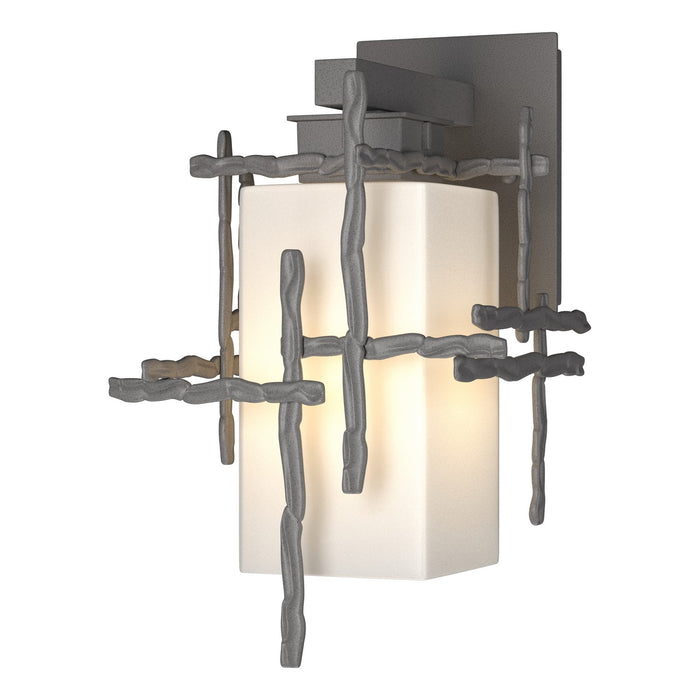 Hubbardton Forge 302580-SKT-78-GG0111 One Light Outdoor Wall Sconce, Coastal Burnished Steel