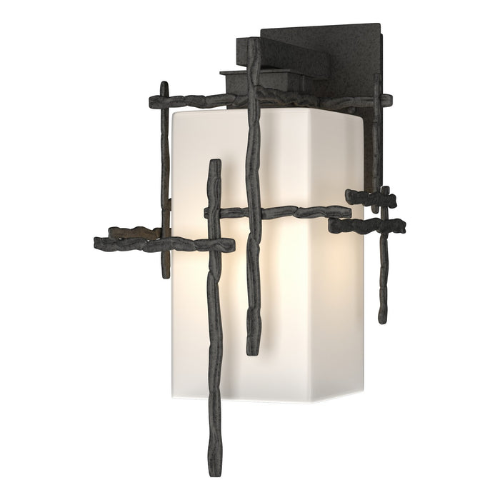 Hubbardton Forge 302581-SKT-20-GG0093 One Light Outdoor Wall Sconce, Coastal Natural Iron