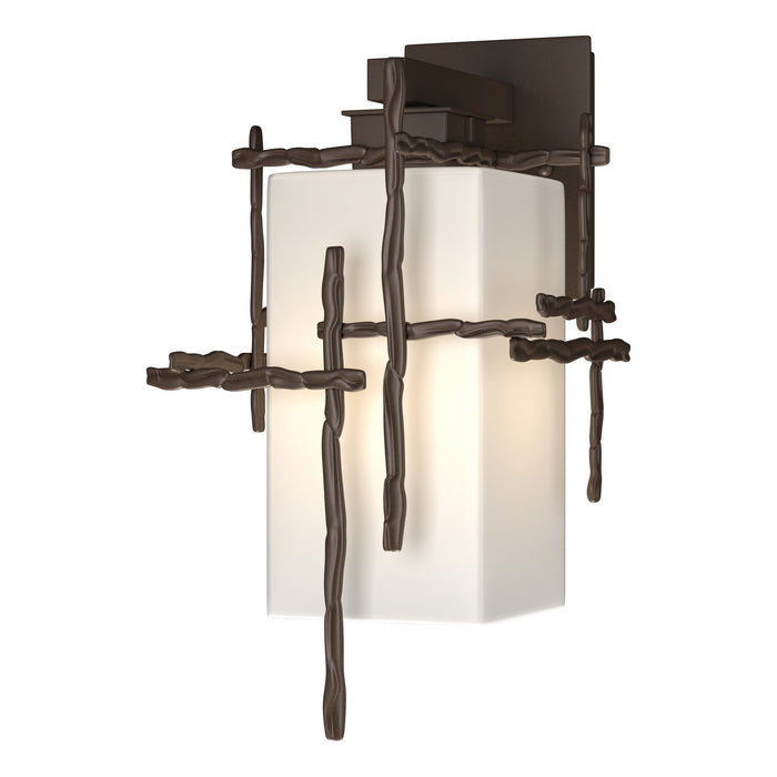 Hubbardton Forge 302581-SKT-75-GG0093 One Light Outdoor Wall Sconce, Coastal Bronze
