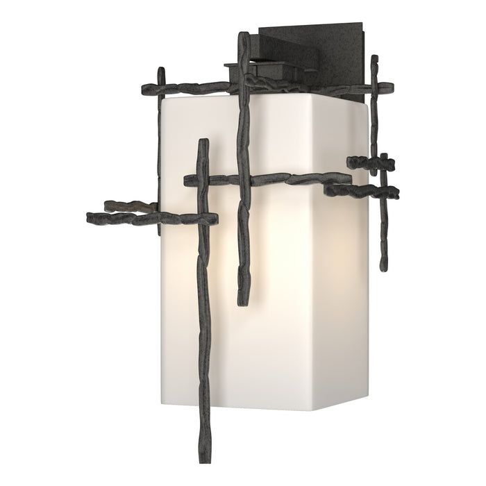 Hubbardton Forge 302583-SKT-20-GG0707 One Light Outdoor Wall Sconce, Coastal Natural Iron