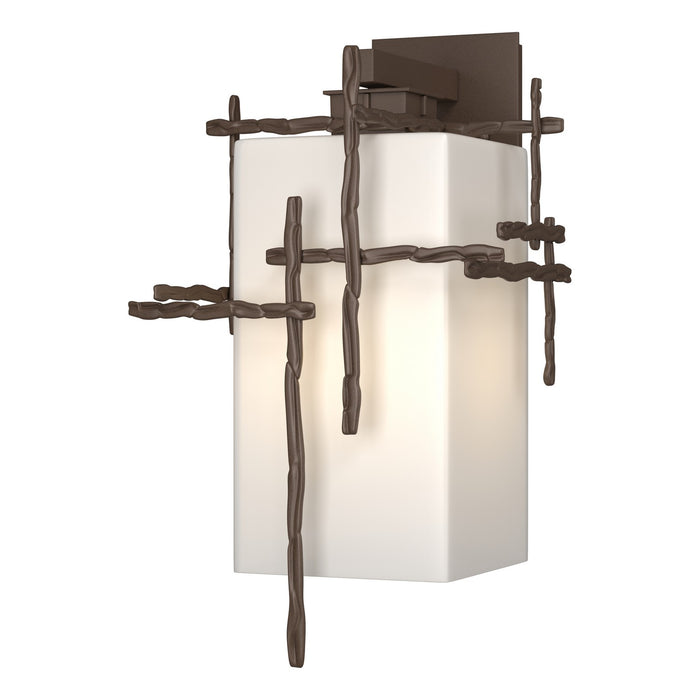 Hubbardton Forge 302583-SKT-75-GG0707 One Light Outdoor Wall Sconce, Coastal Bronze