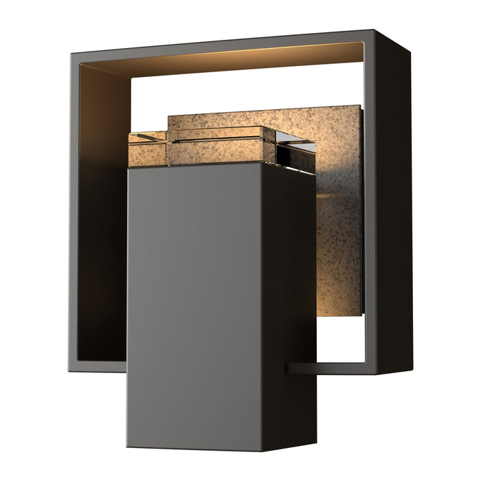 Hubbardton Forge 302601-SKT-14-20-ZM0546 One Light Outdoor Wall Sconce, Coastal Oil Rubbed Bronze