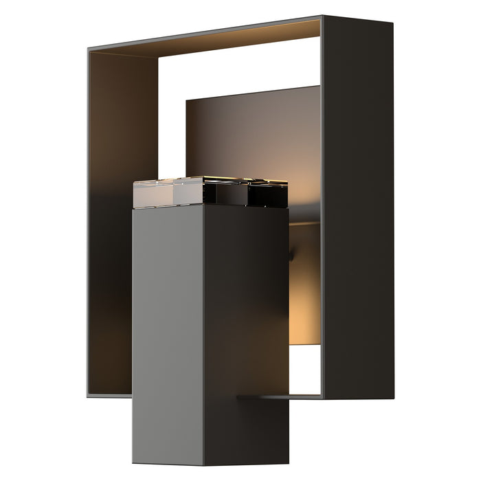 Hubbardton Forge 302603-SKT-14-14-ZM0546 One Light Outdoor Wall Sconce, Coastal Oil Rubbed Bronze