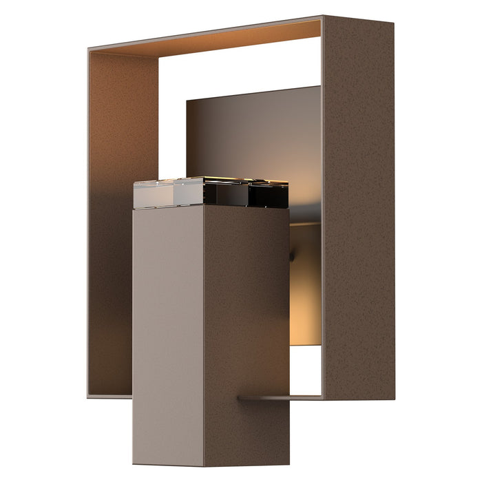 Hubbardton Forge 302603-SKT-75-14-ZM0546 One Light Outdoor Wall Sconce, Coastal Bronze