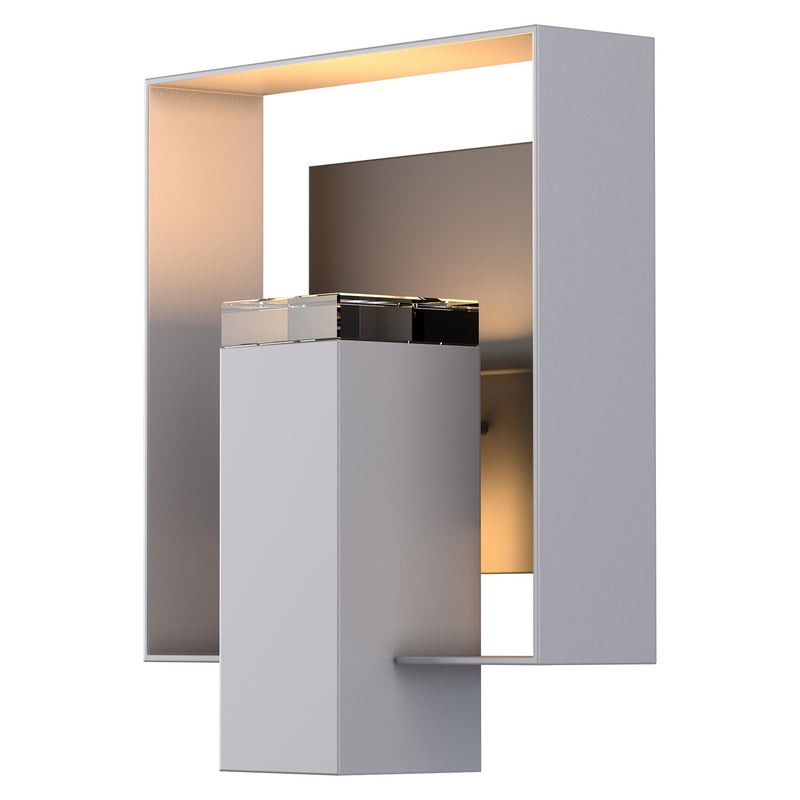 Hubbardton Forge 302603-SKT-78-14-ZM0546 One Light Outdoor Wall Sconce, Coastal Burnished Steel