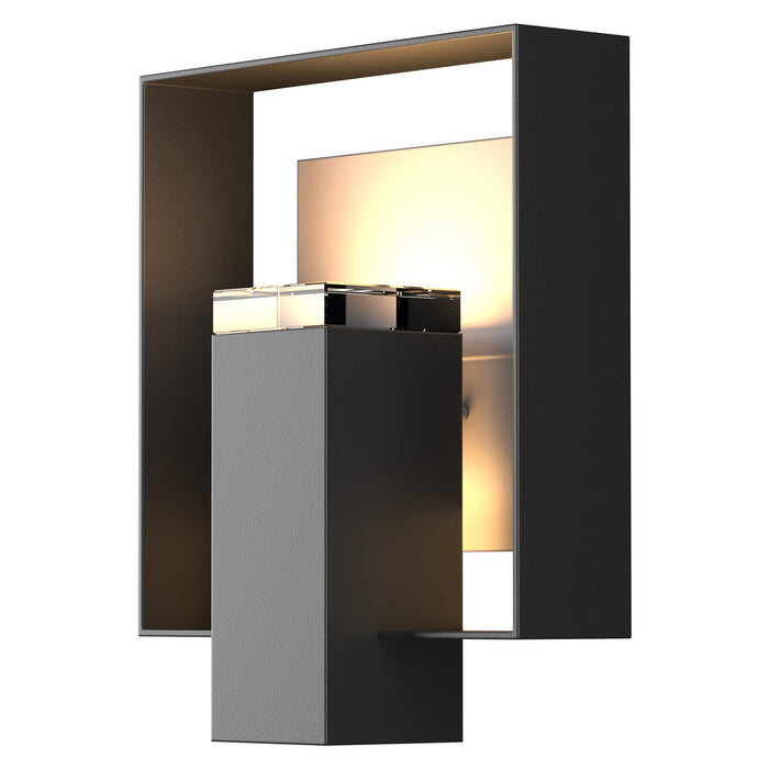 Hubbardton Forge 302603-SKT-80-78-ZM0546 One Light Outdoor Wall Sconce, Coastal Black