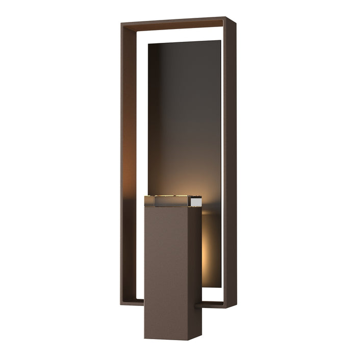 Hubbardton Forge 302605-SKT-75-14-ZM0546 Two Light Outdoor Wall Sconce, Coastal Bronze