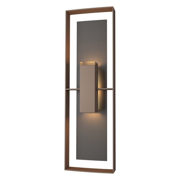 Hubbardton Forge 302607-SKT-75-14-ZM0546 Two Light Outdoor Wall Sconce, Coastal Bronze