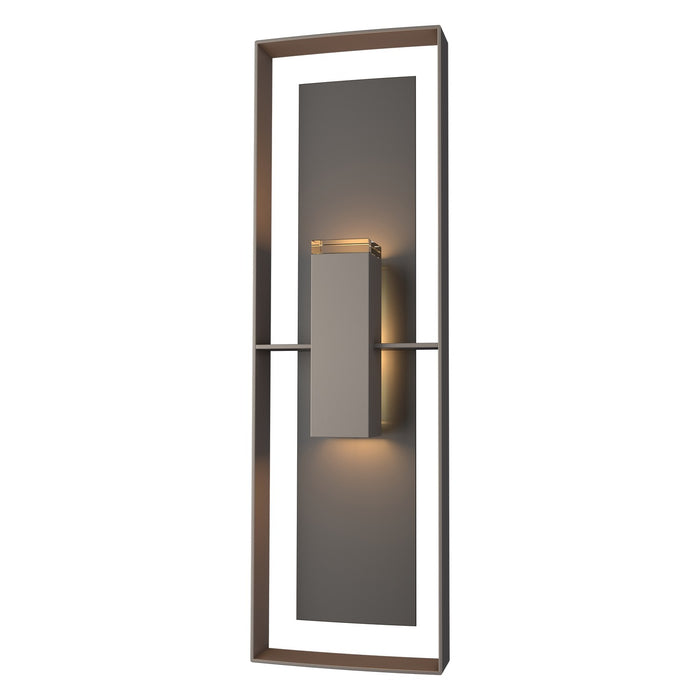 Hubbardton Forge 302607-SKT-77-14-ZM0546 Two Light Outdoor Wall Sconce, Coastal Dark Smoke