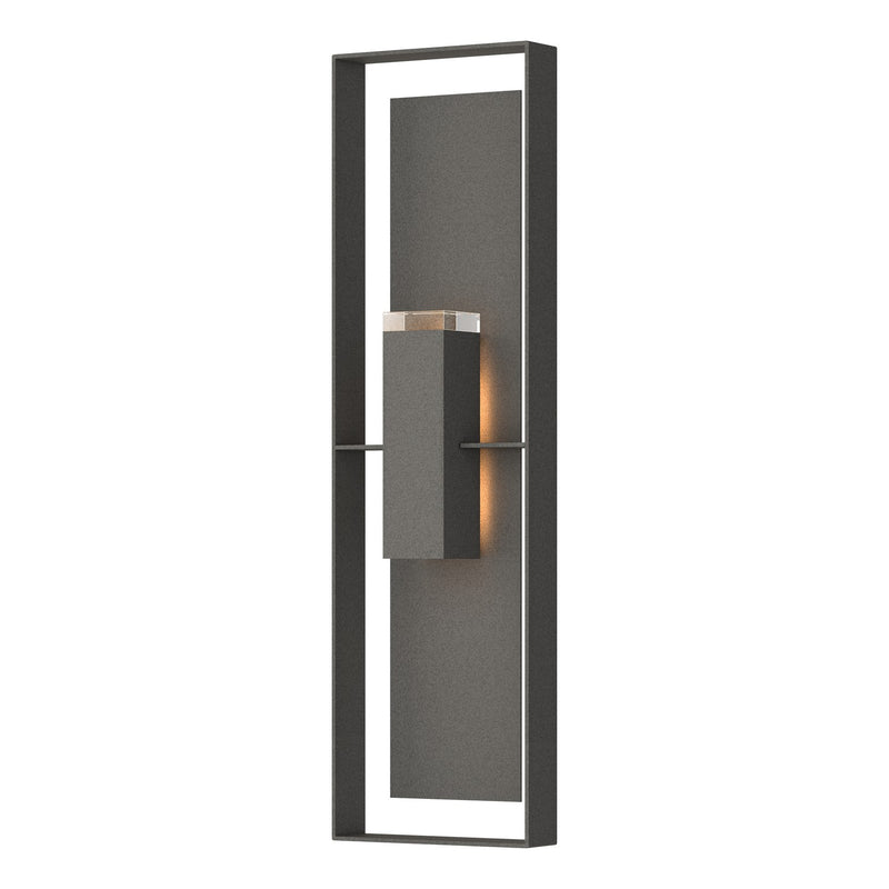Hubbardton Forge 302608-SKT-20-20-ZM0736 Two Light Outdoor Wall Sconce, Coastal Natural Iron