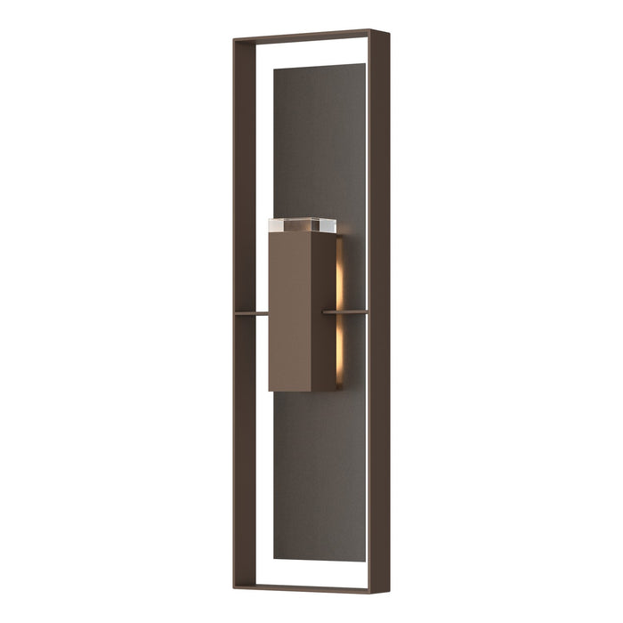 Hubbardton Forge 302608-SKT-75-14-ZM0736 Two Light Outdoor Wall Sconce, Coastal Bronze