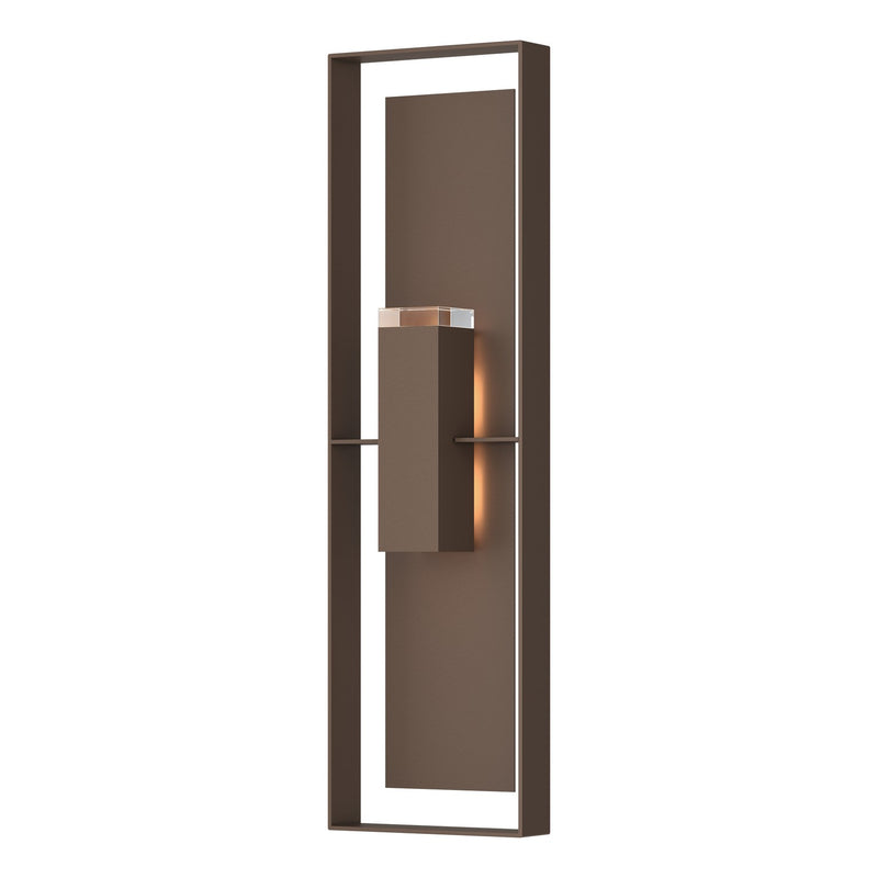 Hubbardton Forge 302608-SKT-75-75-ZM0736 Two Light Outdoor Wall Sconce, Coastal Bronze