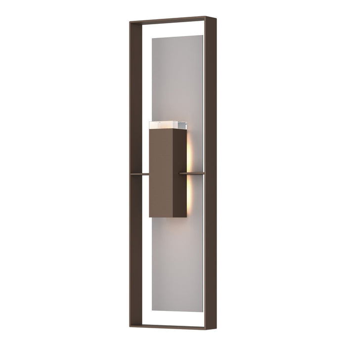 Hubbardton Forge 302608-SKT-75-78-ZM0736 Two Light Outdoor Wall Sconce, Coastal Bronze