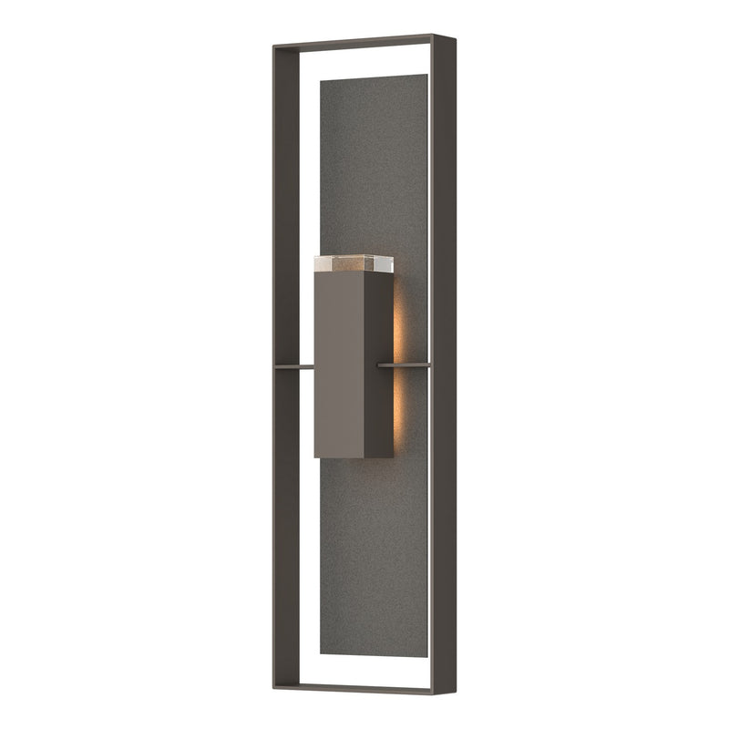 Hubbardton Forge 302608-SKT-77-20-ZM0736 Two Light Outdoor Wall Sconce, Coastal Dark Smoke