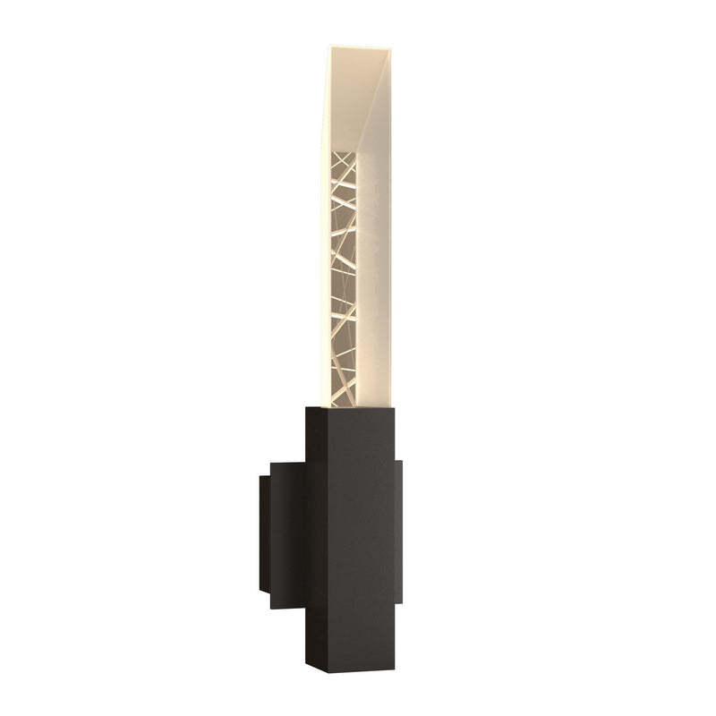 Hubbardton Forge 302620-SKT-14-ZM0618 Two Light Outdoor Wall Sconce, Coastal Oil Rubbed Bronze